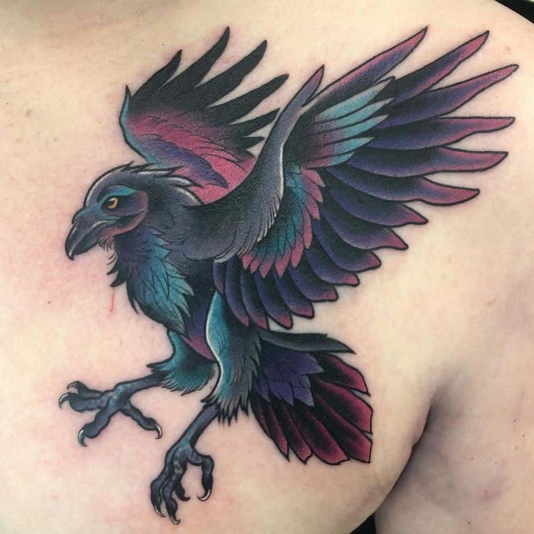 30 Best Unique Raven Tattoo Design Ideas (2021 Updated) - Saved Tattoo 1080_x_1080_jpg