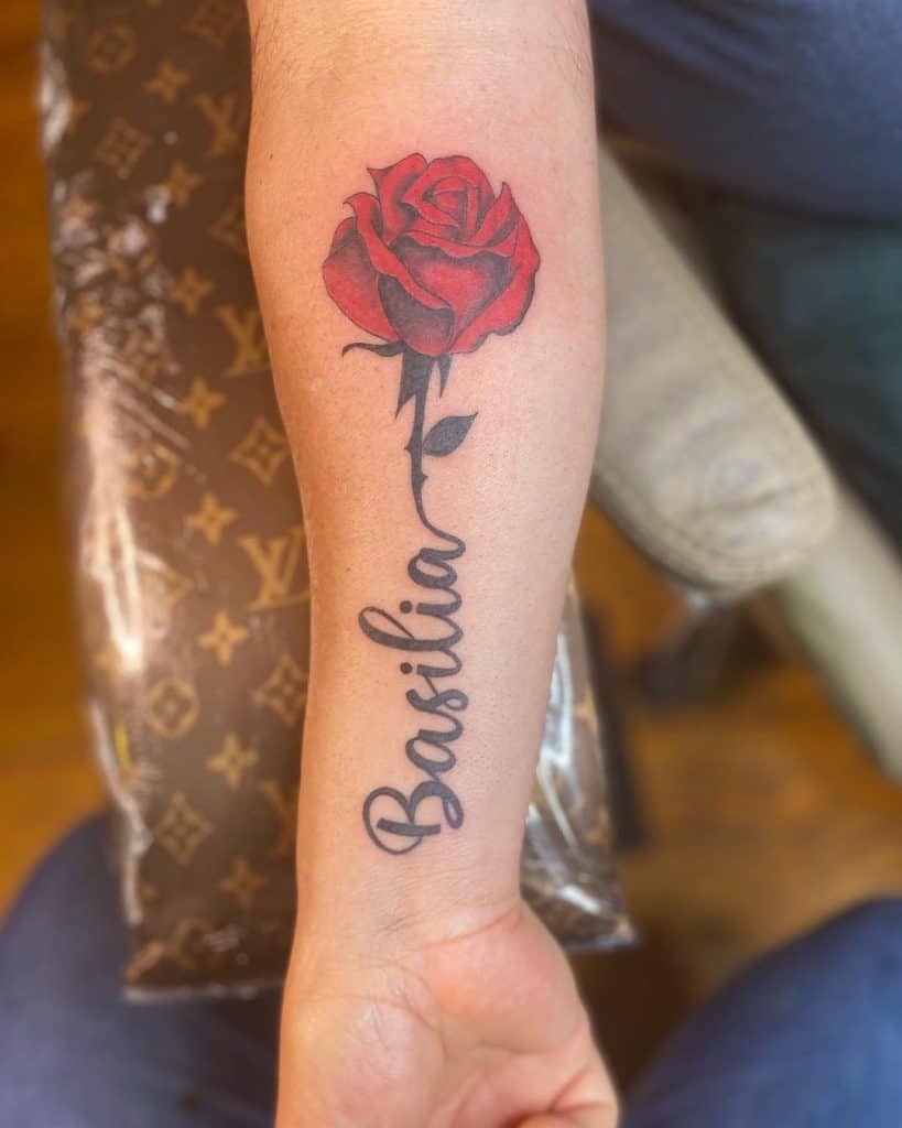 22 Beautiful Roses With Names Tattoo Ideas For Women - Saved Tattoo 1024_x_819_jpg