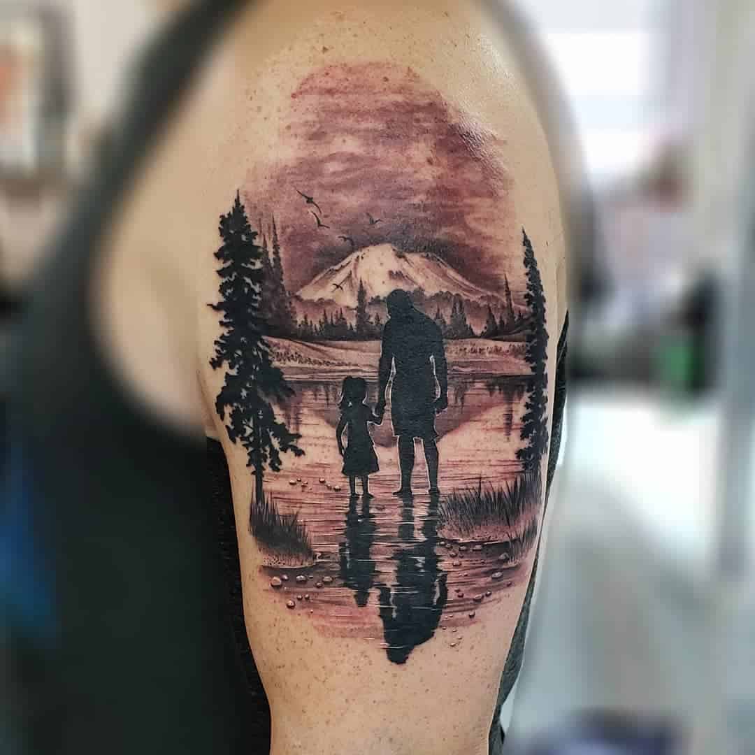 Guide To Father And Daughter Tattoos: 80+ Best Design Ideas - Saved Tattoo 1080_x_1080_jpg