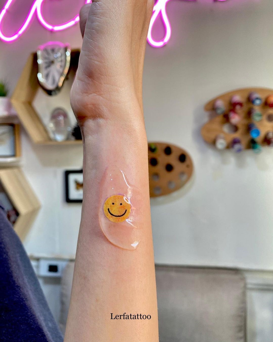 Top 30 Funny Smile Tattoo Design Ideas (2021 Updated) - Saved Tattoo 1350_x_1080_jpg