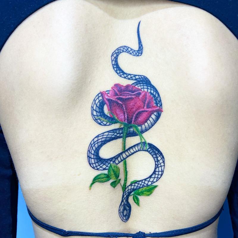 60+ Inspirational Rose Tattoo Design Ideas: Ultimate Guide (2022 Updated) - Saved Tattoo 800_x_800_jpg