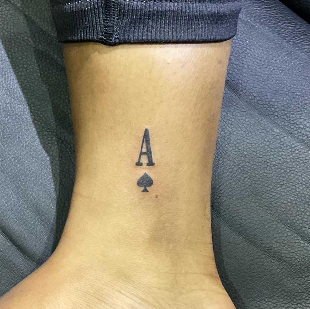 50+ Creative Ace Tattoo Design Ideas (Ace Of Spades & Portgas D Ace One Piece) - Saved Tattoo 1077_x_1080_jpg