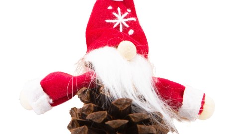 pere noel pomme de pin