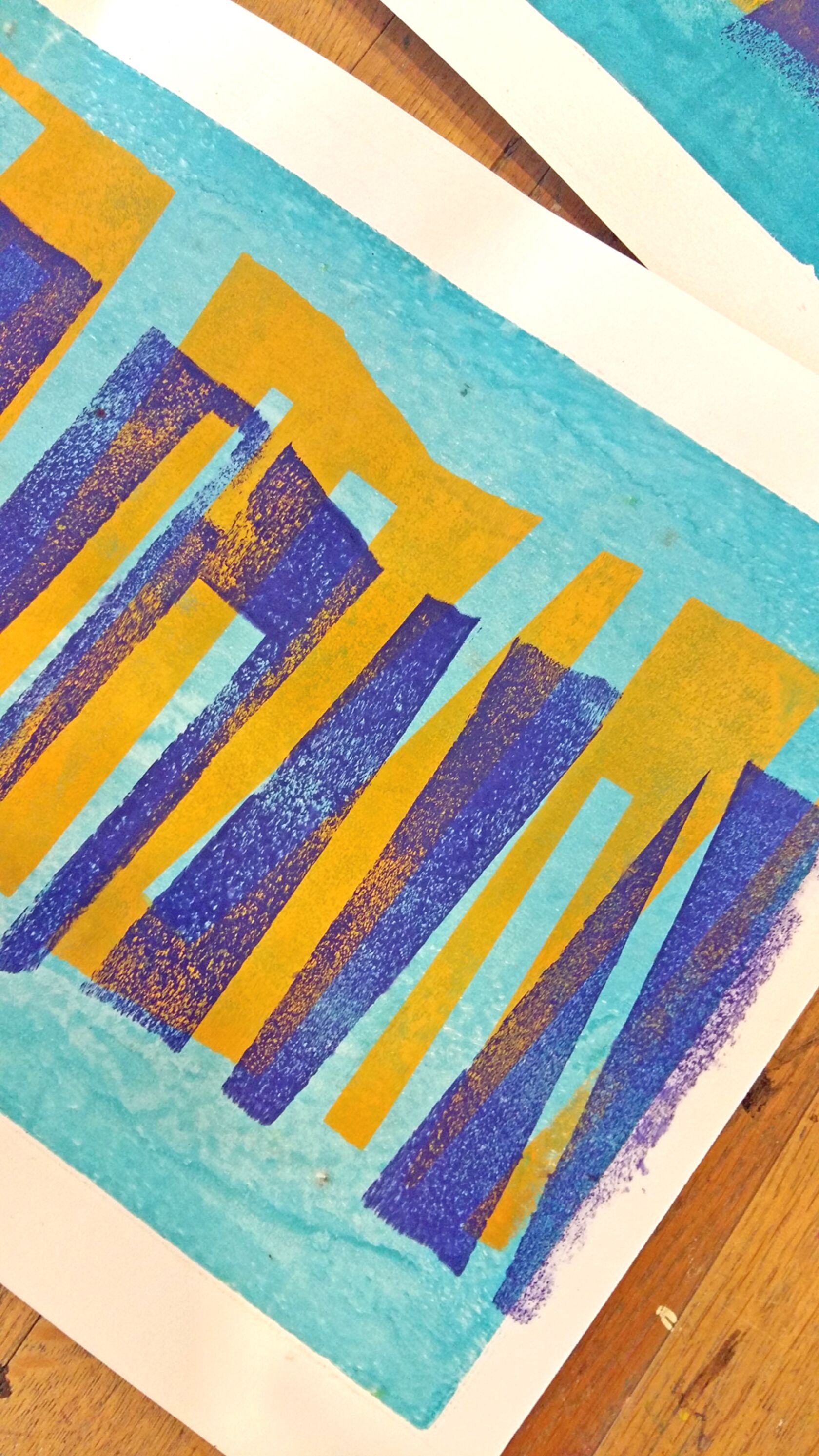 Malkurs Bern Be Voll Im Druck Drucken Mit Gelli Print Sms Schweizer Malschule