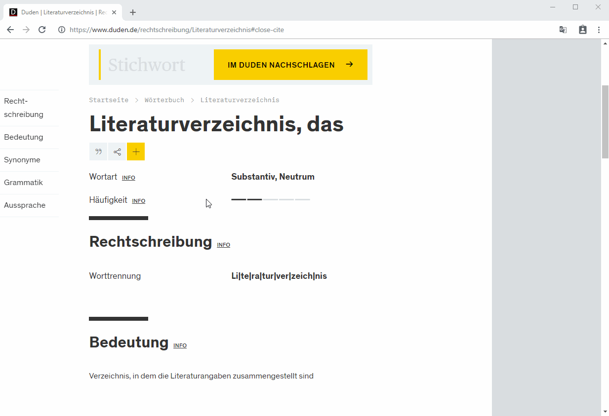 Aus Dem Duden Zitieren Anleitung Fur Duden Online Und Offline