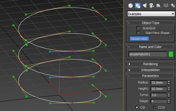 Helix With Bezier Handles Scriptspot