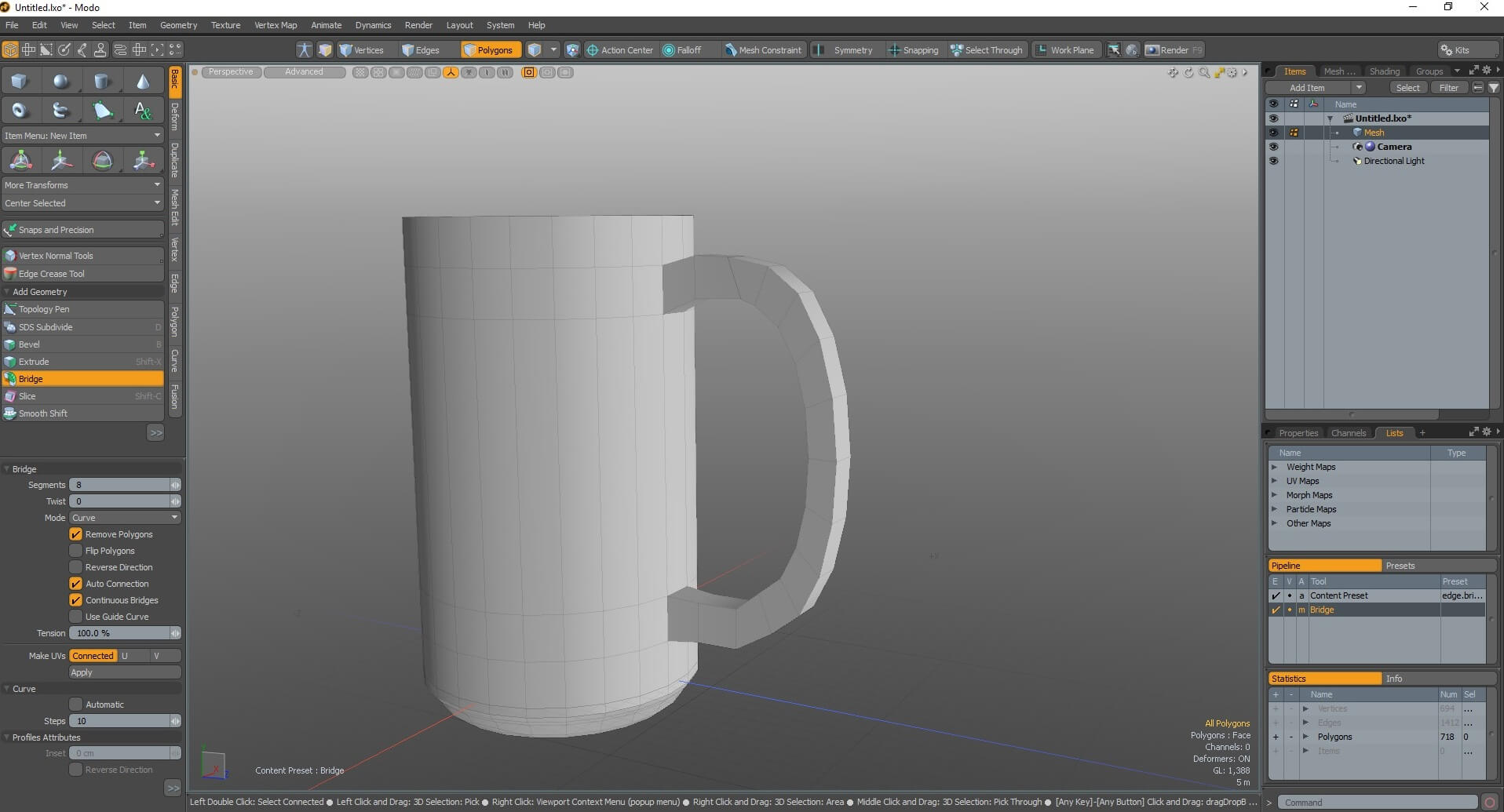 Modo Creating A 3d Object