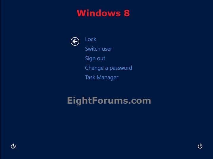CTRL+ALT+DEL Screen - Add or Remove Lock Computer Windows 10 Forums
