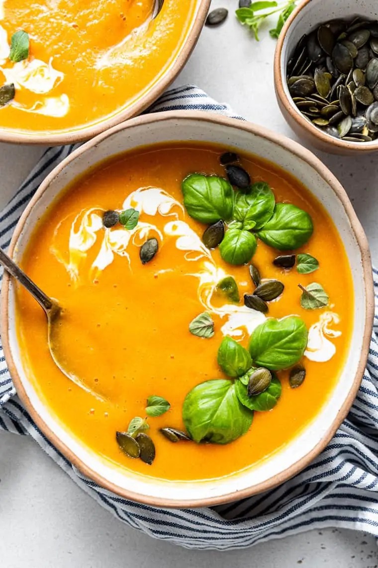Vegan Butternut Squash Soup Recipe With Coconut Milk