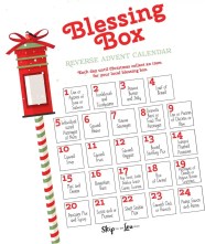 Reverse Advent Calendar | Skip To My Lou