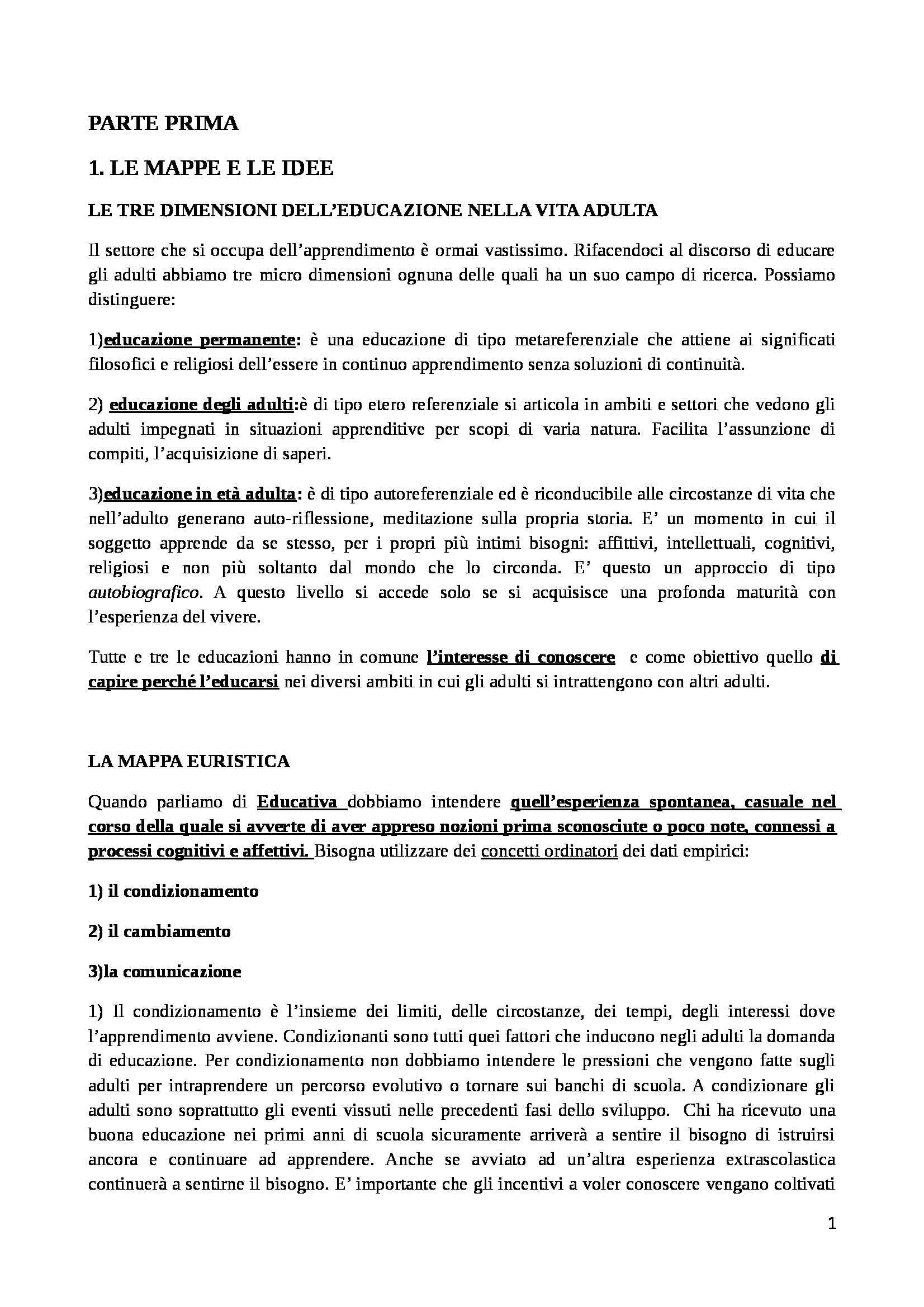Riassunto Esame Educazione Degli Adulti, Prof. D'arcangelo, Libro Consigliato Manuale Di Educazione Degli Adulti, Demetrio - Parte Prima 2339_x_1653_jpg
