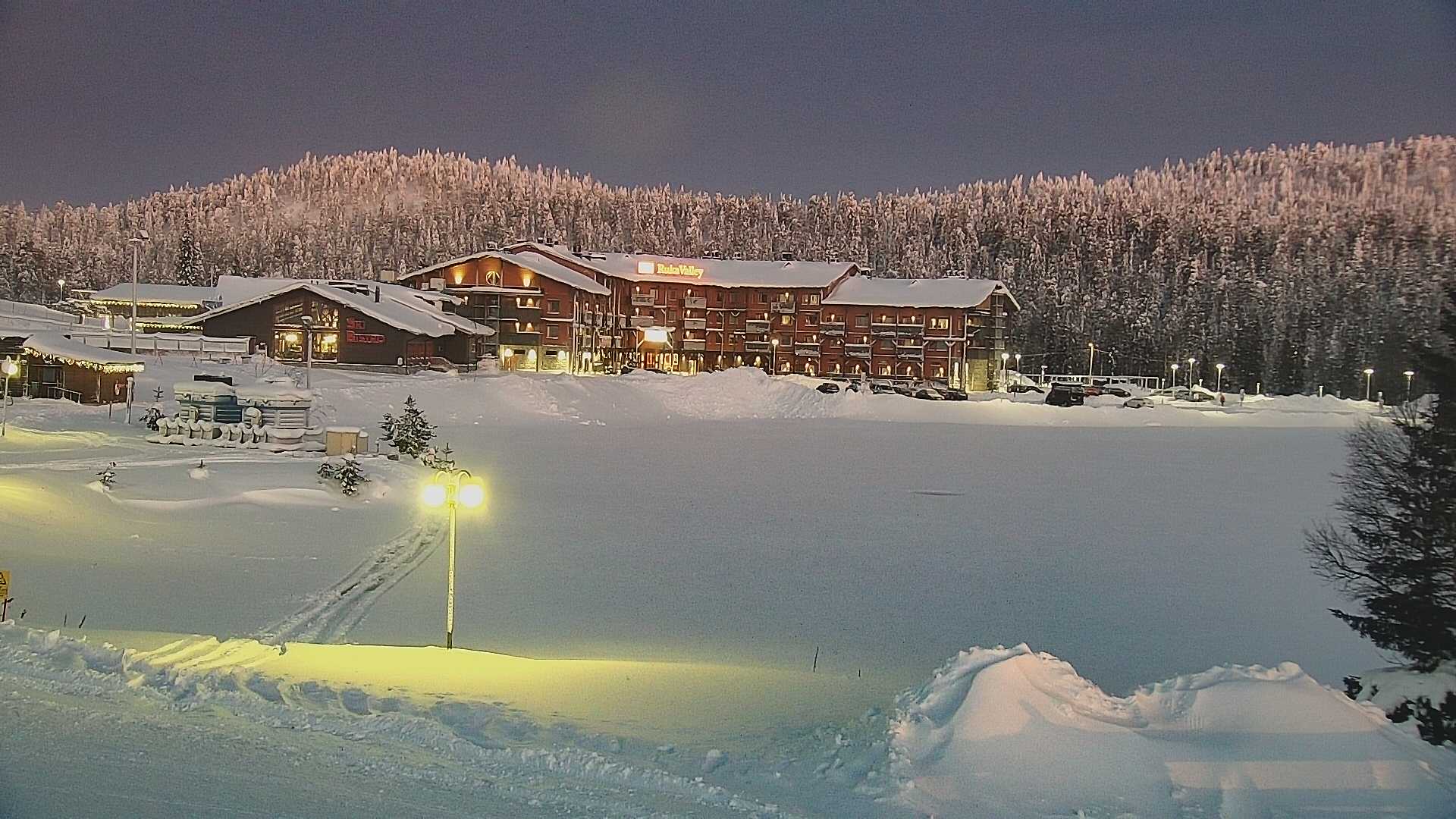 Webcam De Ruka Mostrando Condicion De Nieve Actual