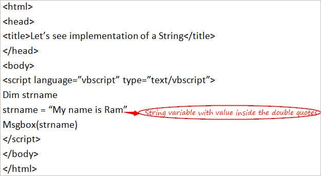 VBScript String Functions: VBScript inStr, Replace, Mid, and Trim Functions