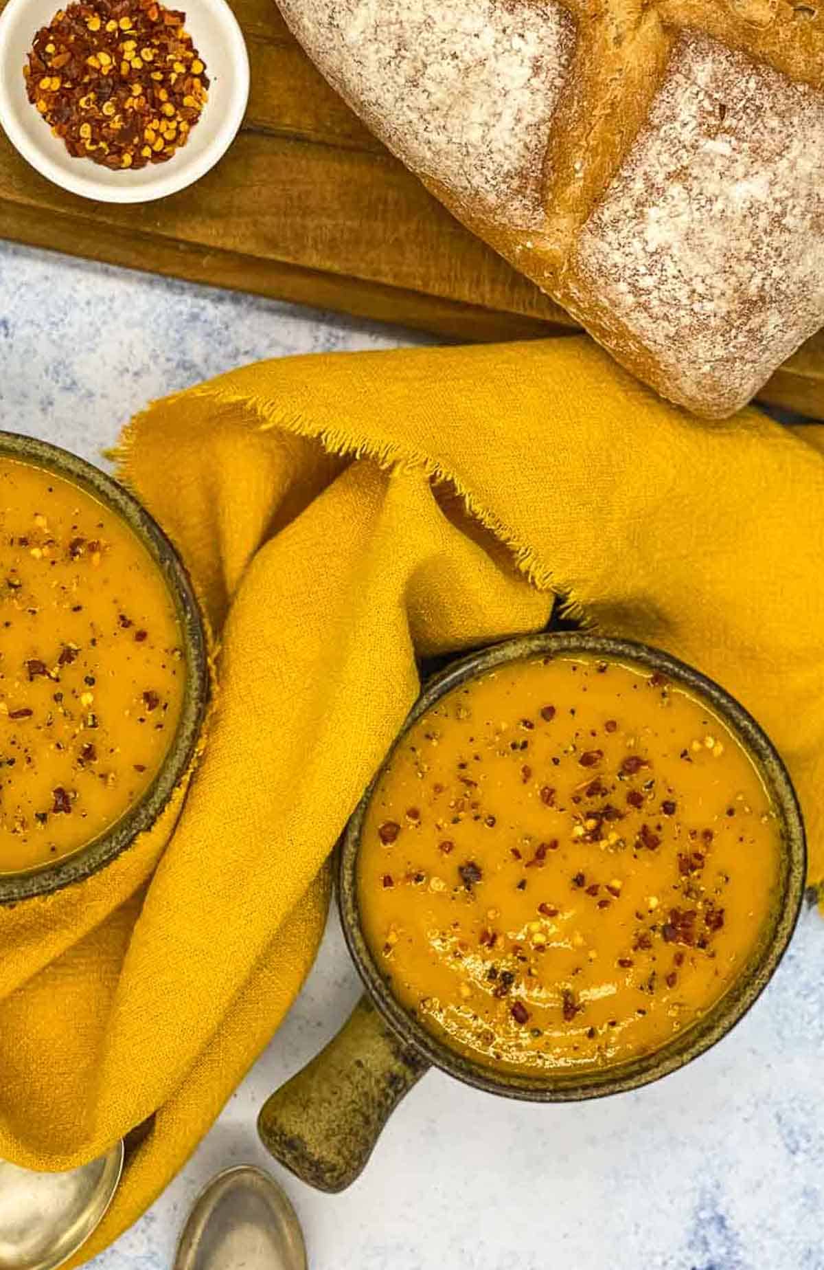 Butternut Squash Carrot And Parsnip Soup