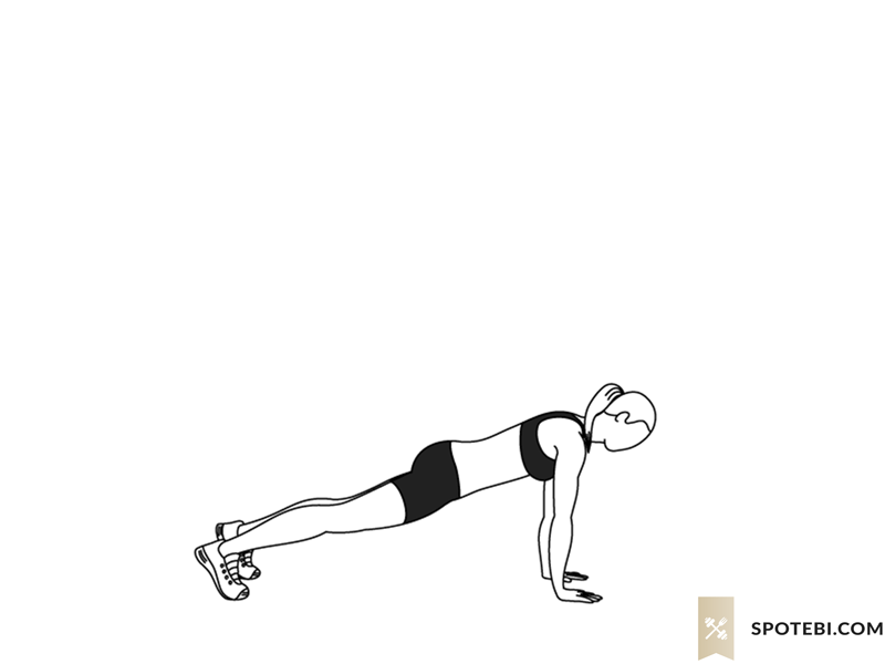 Burpees Illustrated Exercise Guide
