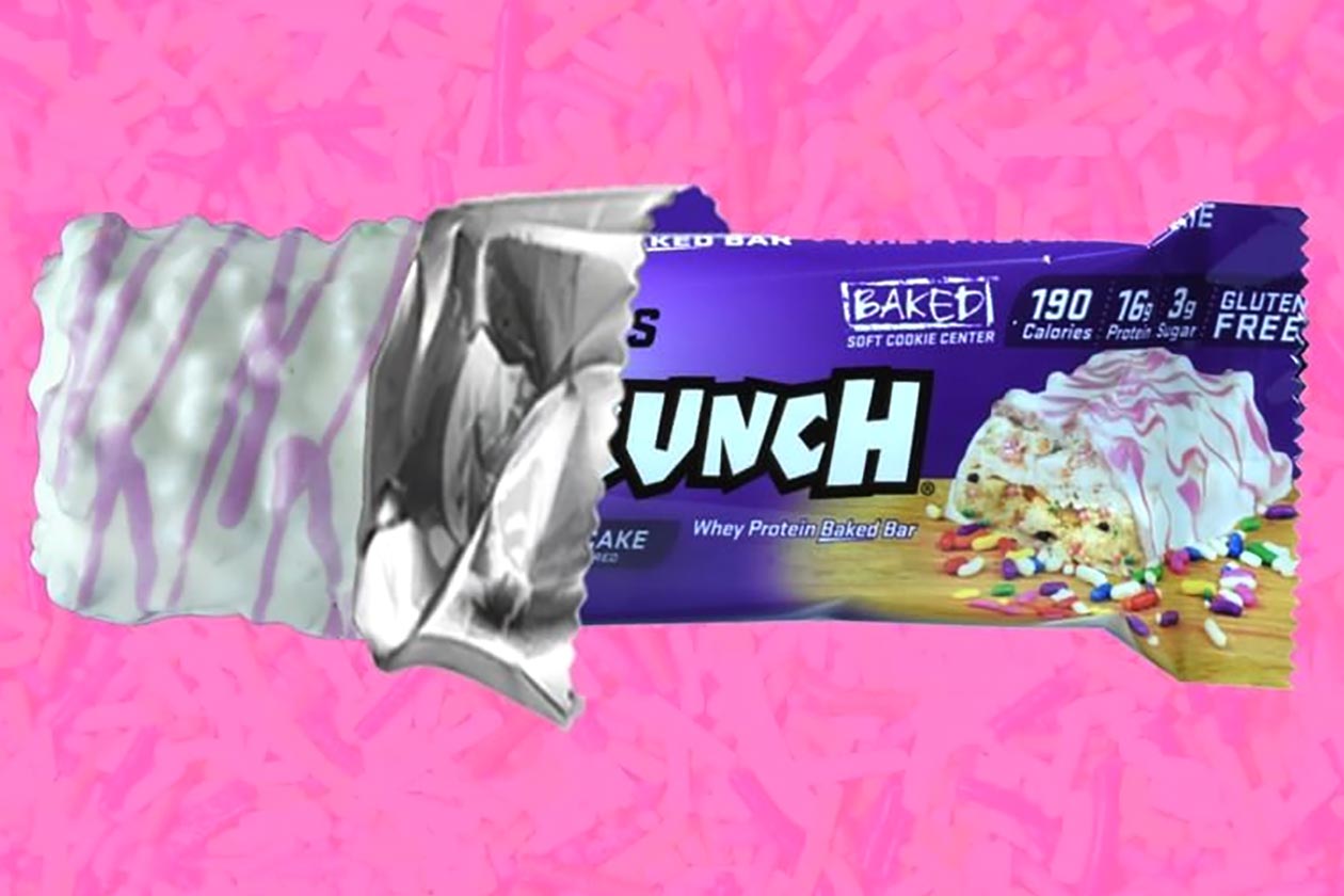 Snack Size Birthday Cake Fit Crunch Bar Launching This Month