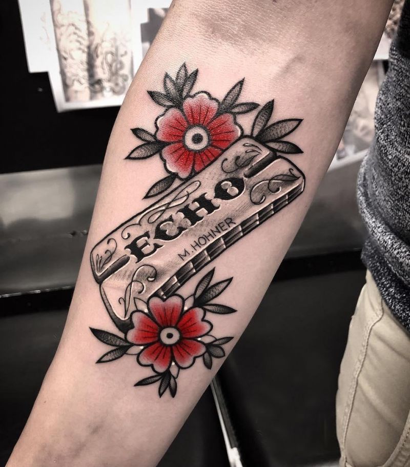 30 Pretty Harmonica Tattoos You Must Try | Style Vp | Page 18 911_x_800_jpg