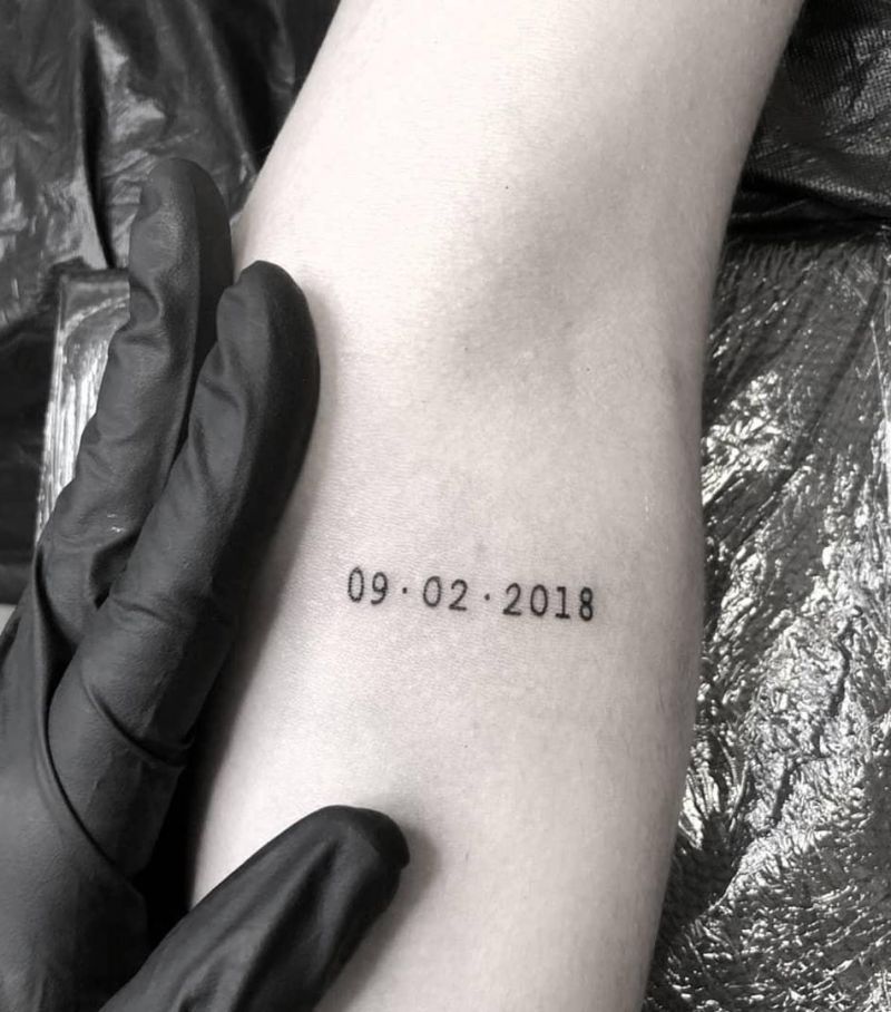 30 Pretty Date Tattoos You Will Love | Style Vp | Page 9 908_x_800_jpg