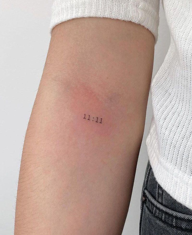 30 Pretty 11:11 Tattoos You Must Love | Style Vp | Page 24 980_x_800_jpg