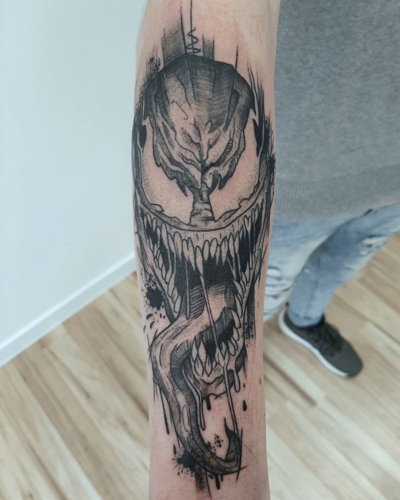 30 Gorgeous Venom Tattoos You Must Try | Style Vp 1000_x_800_jpg