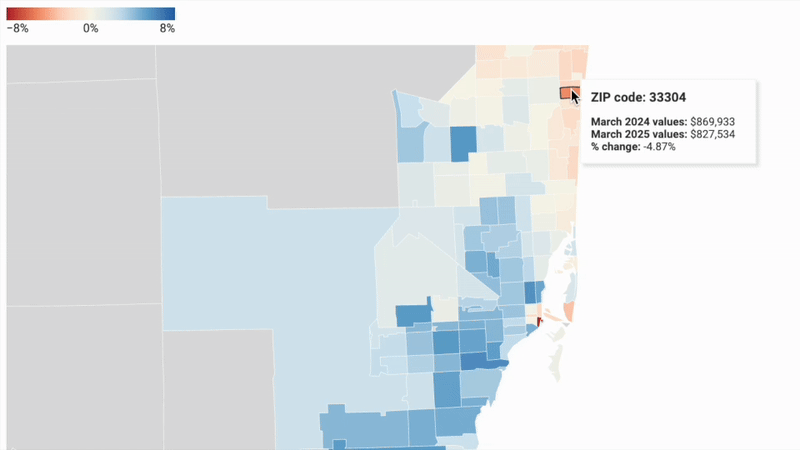 Home prices: Up or down in your ZIP code?