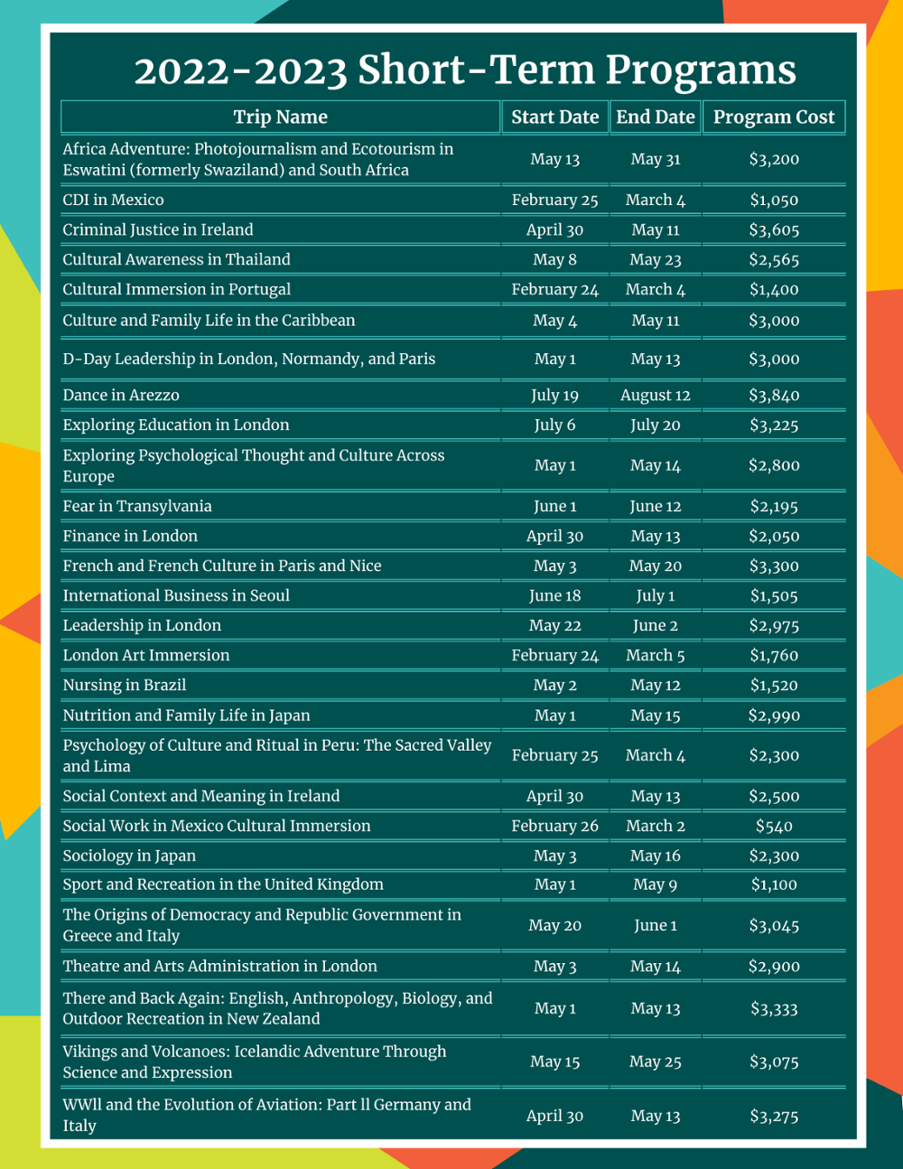 Suu Academic Calendar 2023 24