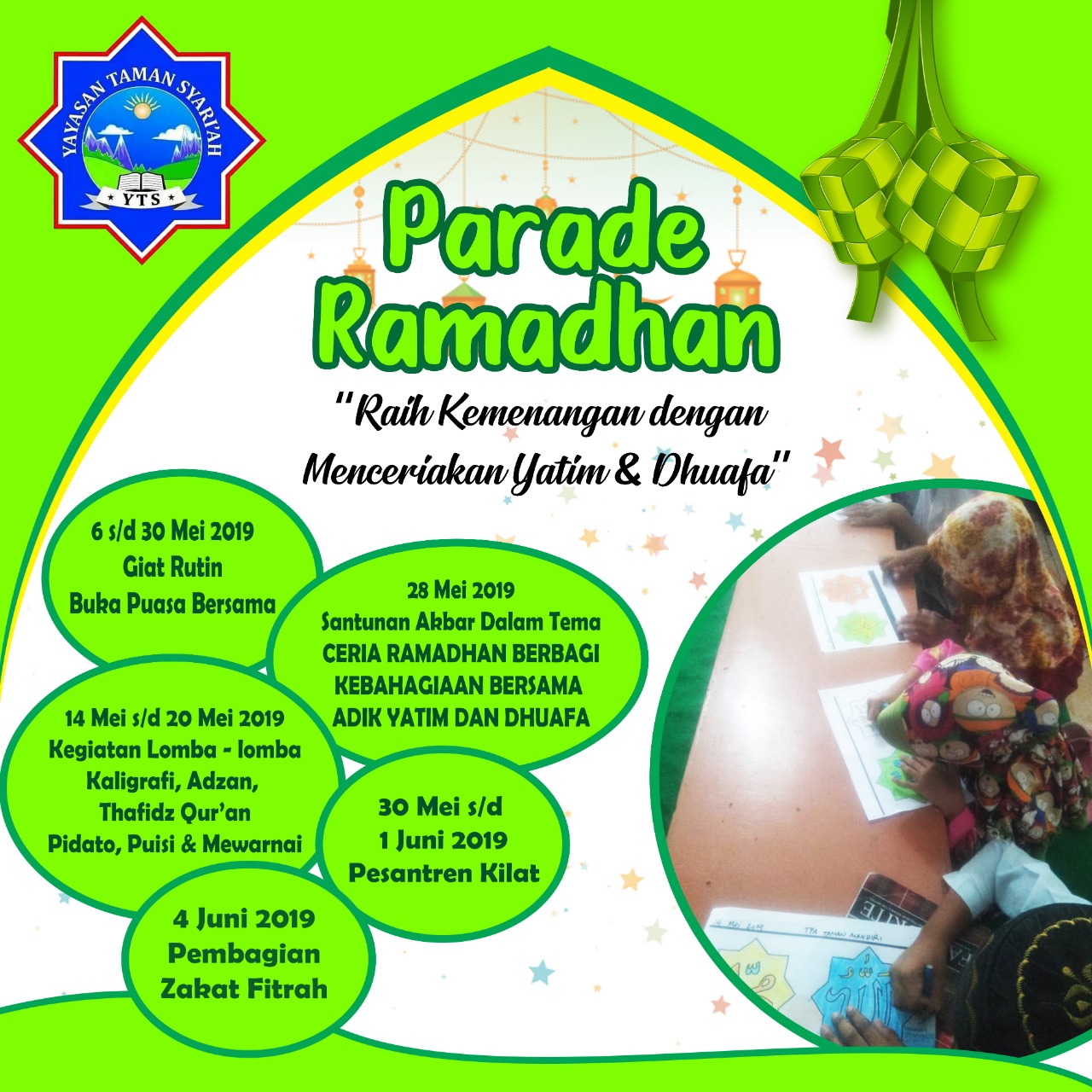 SAFARI RAMADHAN, PARADE RAMADHAN DAN PESANTREN KILAT - Yayasan Taman  Mandiri Syari&rsquo;ah