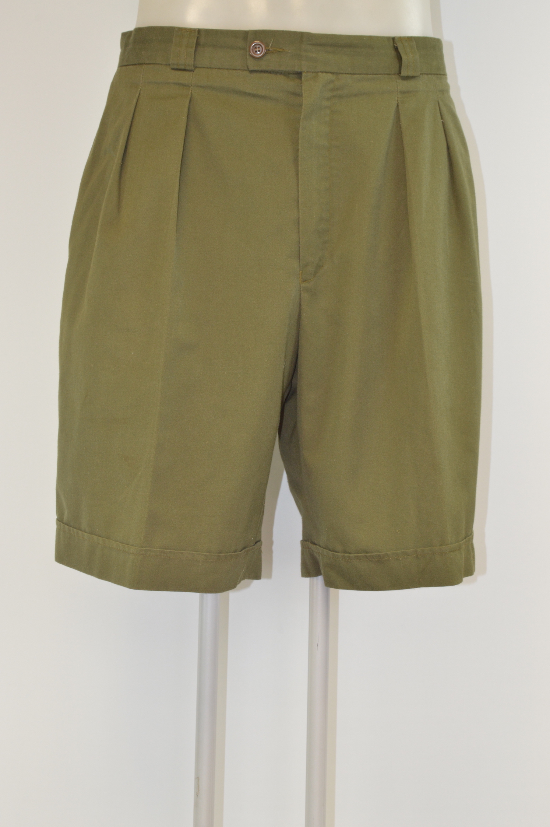 Men's Pleated Shorts | Tardis Vintage