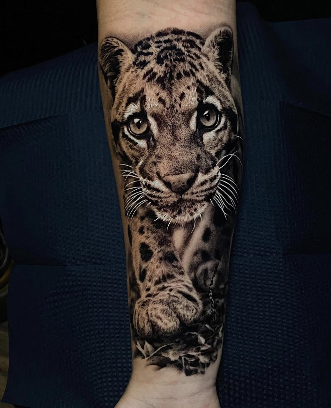 Leopard Tattoos And The Symbology Of A Wily Predator - Tattoo Life 1389_x_1125_jpg