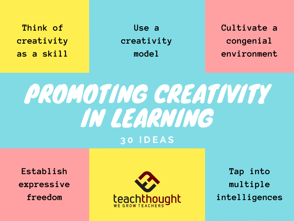 Promote Creativity In Learning With These 30 Ideas