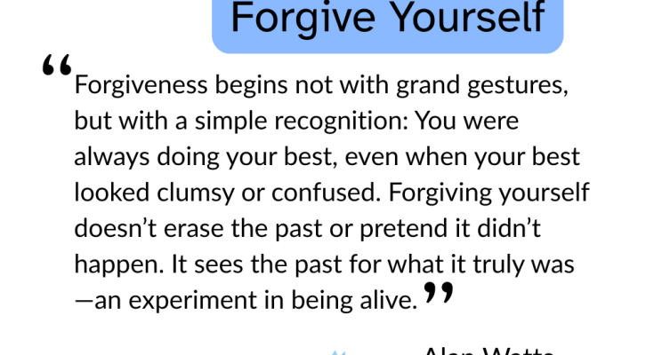 Alan Watts: forgive yourself – Teaching

 Magic Post