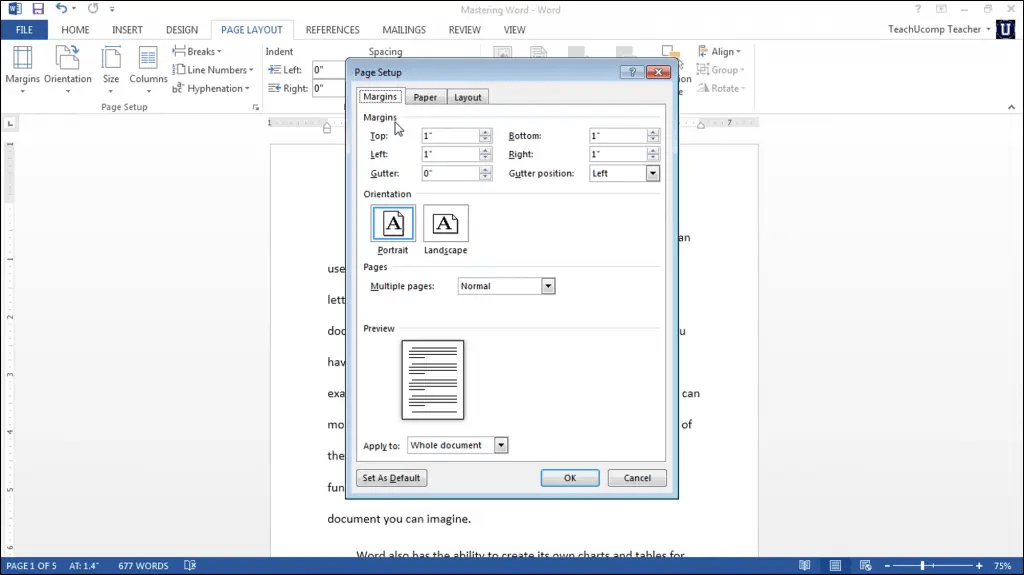 Cara Cepat Masuk Menu Page Setup: Panduan Singkat