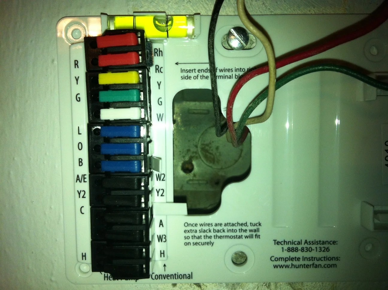 Rv Thermostat Wiring Diagram 4 Wire Wiring Draw And Schematic