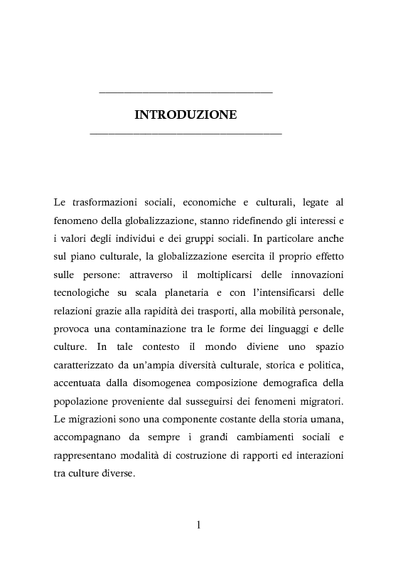 L'educazione Interculturale Come Progetto Di Convivenza - Tesi Di Laurea - Tesionline 793_x_560_png