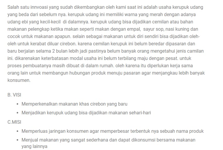 6 Contoh Proposal Usaha Makanan dan Manfaatnya | The Cronut Project