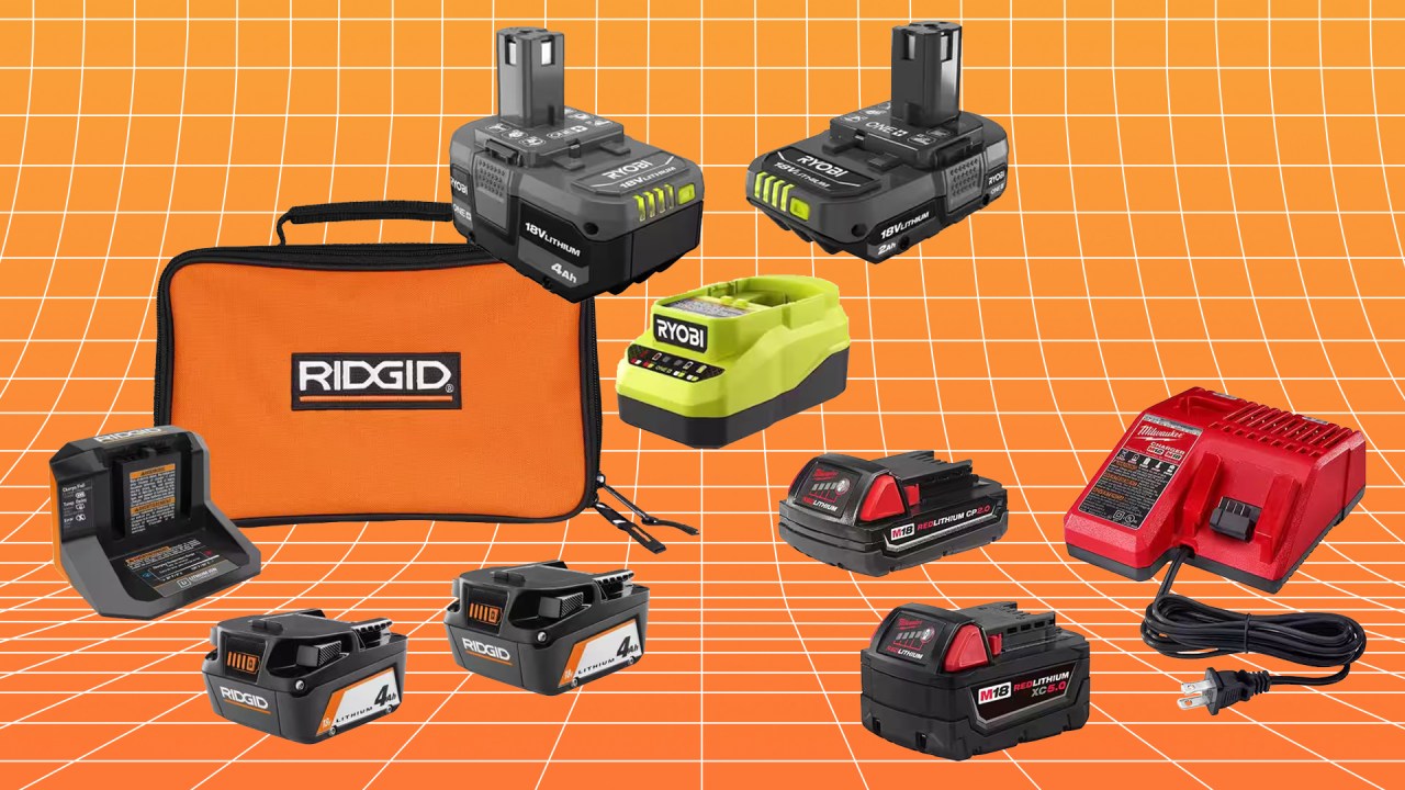 The Home Depot Has Great Deals on Tool Battery and Charger Combos Right Now