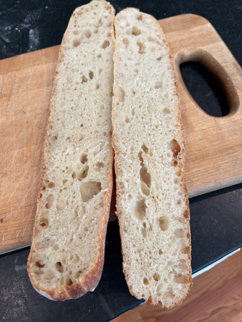 4th batch YW baguettes | The Contemporary Loaf