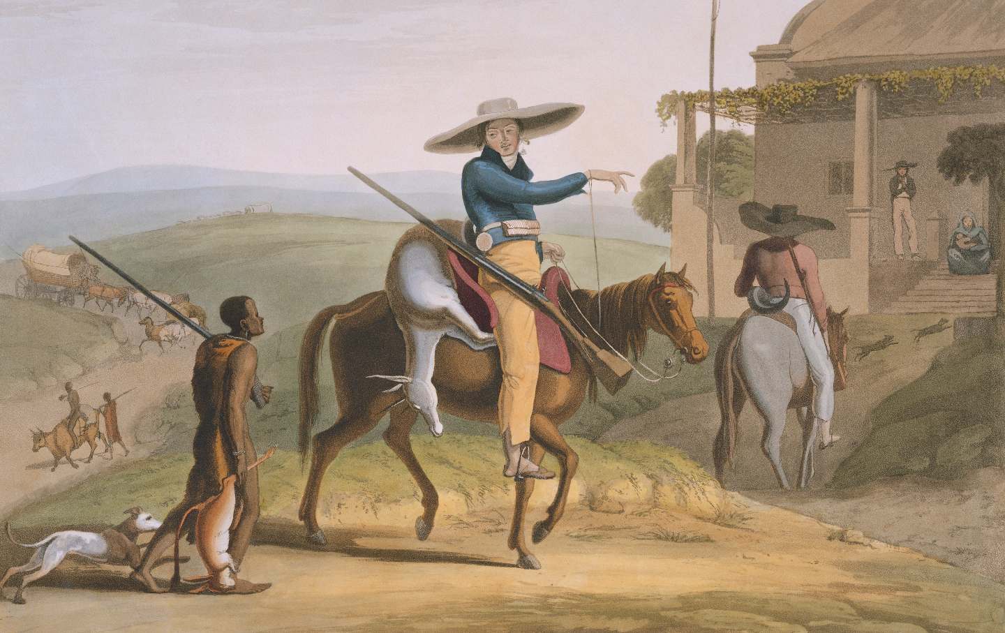 Samuel Daniell, “Boers Returning From Hunting.”