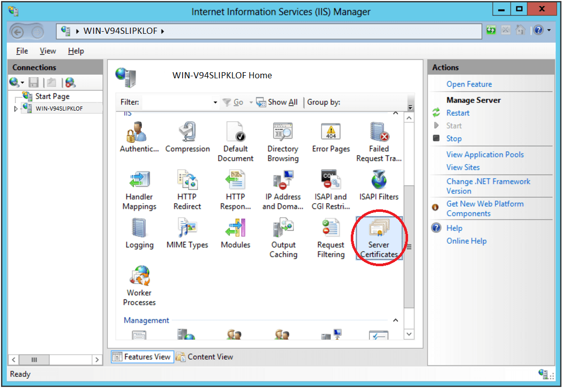 How To Install An Ssl Tls Certificate In Microsoft Iis 8 The Ssl Store
