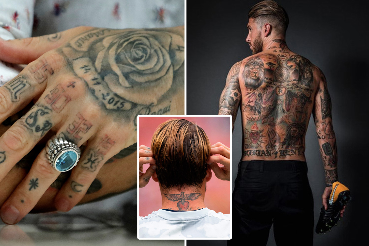 Sergio Ramos Boasts An Amazing Array Of Tattoos, From Symbolic Numbers On His Knuckles To The Champions League Trophy 800_x_1200_jpg