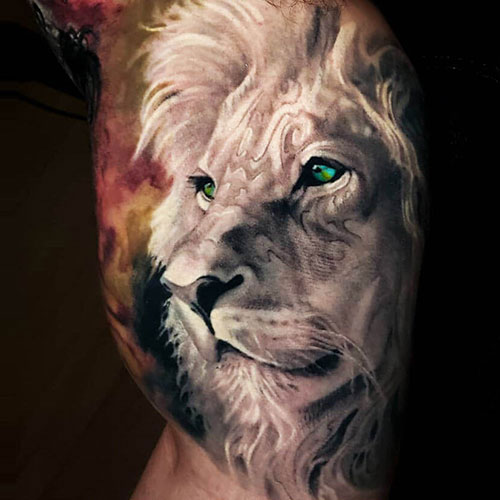 75 Best Lion Tattoos For Men: Cool Design Ideas (2022 Guide) 500_x_500_jpg