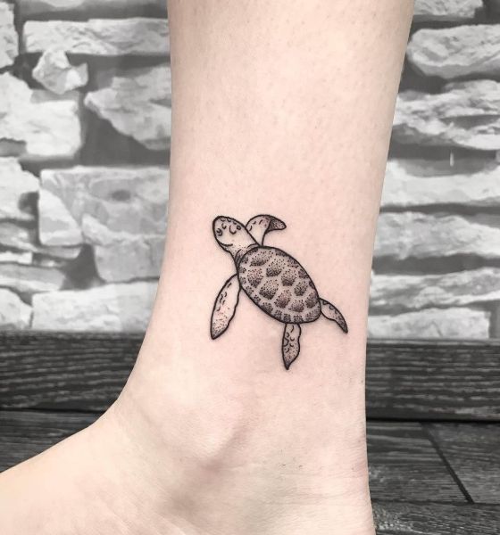 40 Cutest Turtle Tattoo Ideas - Latest Tattoo Designs 600_x_560_jpg