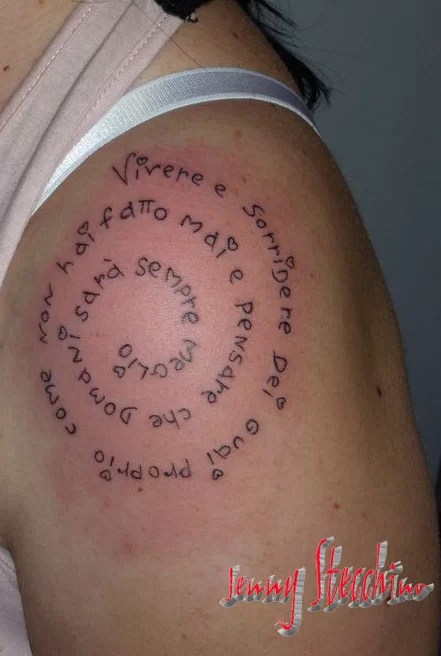 Scritta Spirale - Tuttotattoo.com 656_x_441_jpg
