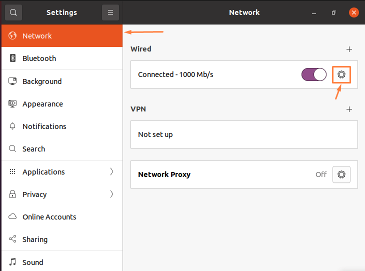 How To Change The Ip Address In Ubuntu 60 Graphical user interface, text, application, email description automatically generated
