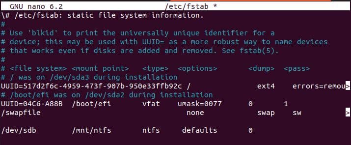 Mount Ntfs Partition On Ubuntu 22.04 10 18