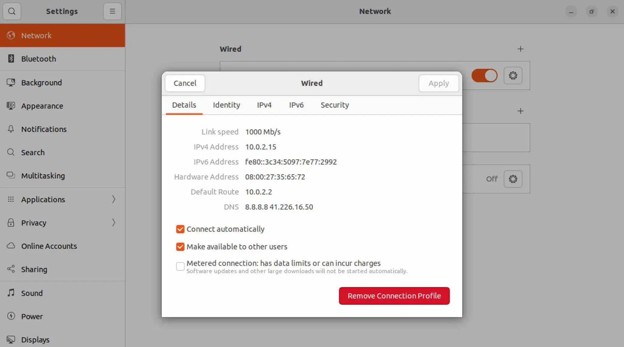 How To Configure Network Settings In Ubuntu 22.04 10 How to configure network settings in ubuntu 22. 04 4