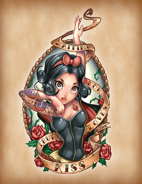 Les Illustrations Façon « Old School Tatoo » De Tim Shumate 600_x_464_jpg
