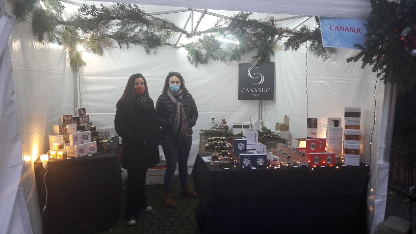 Ury présent au Marché de Noël de Fontainebleau
