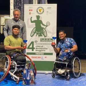 Abu Samah puas raih kejuaraan berganda di Itali