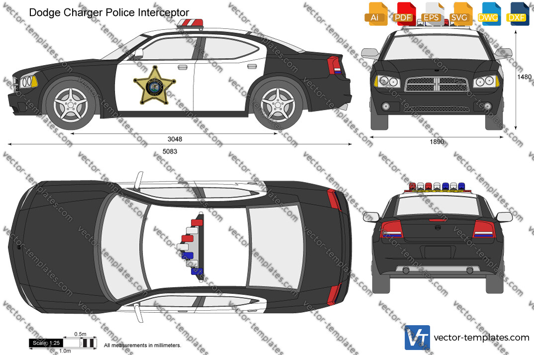 Templates Cars Dodge Dodge Charger Police Interceptor